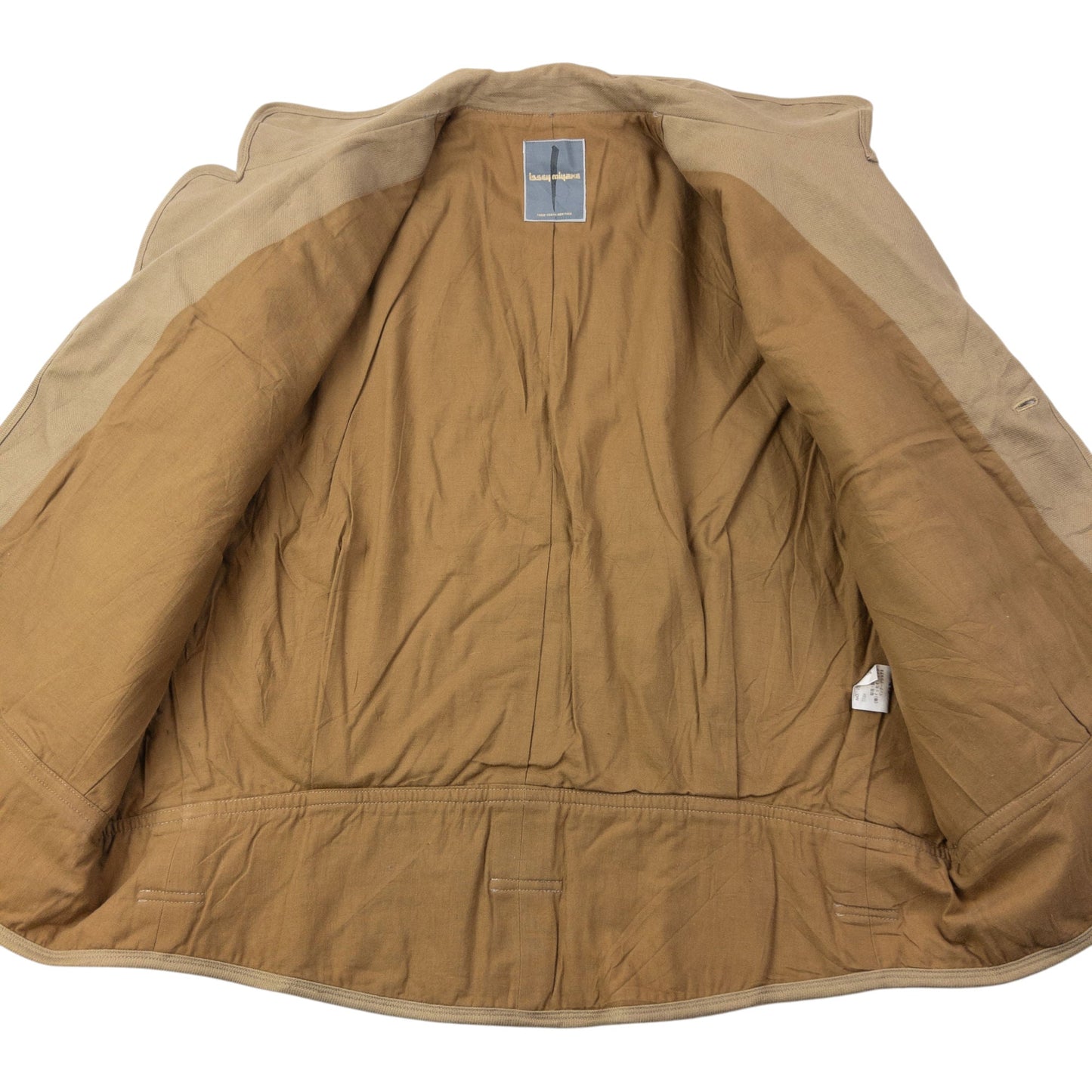 Vintage 80s Issey Miyake Button Up Gilet Vest Size L | Large, Brown