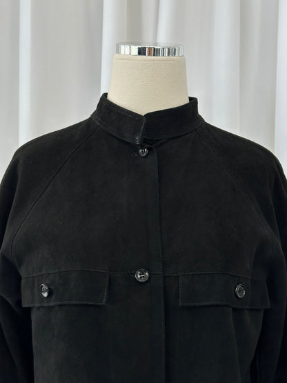 Gianni Versace x Beged-Or 1970s Suede Shirt - S