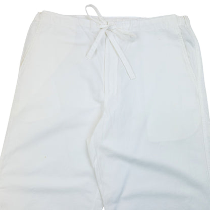 Vintage 90s Yohji Yamamoto Trousers Size W32 | W32, White