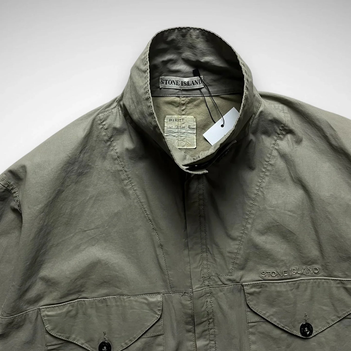 Stone Island Waxed Cotton Overshirt (SS2000)