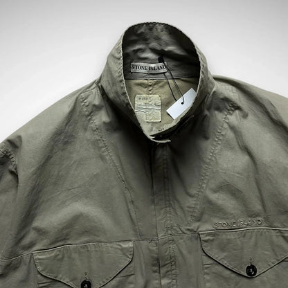 Stone Island Waxed Cotton Overshirt (SS2000)