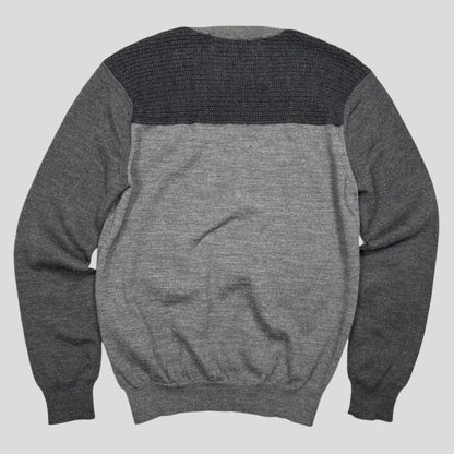 Comme Des Garçons Tricot 2011 Panelled Textured Cardigan - S