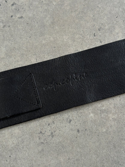 Cop Copine 1990s Chunky Leather Belt - W32-36