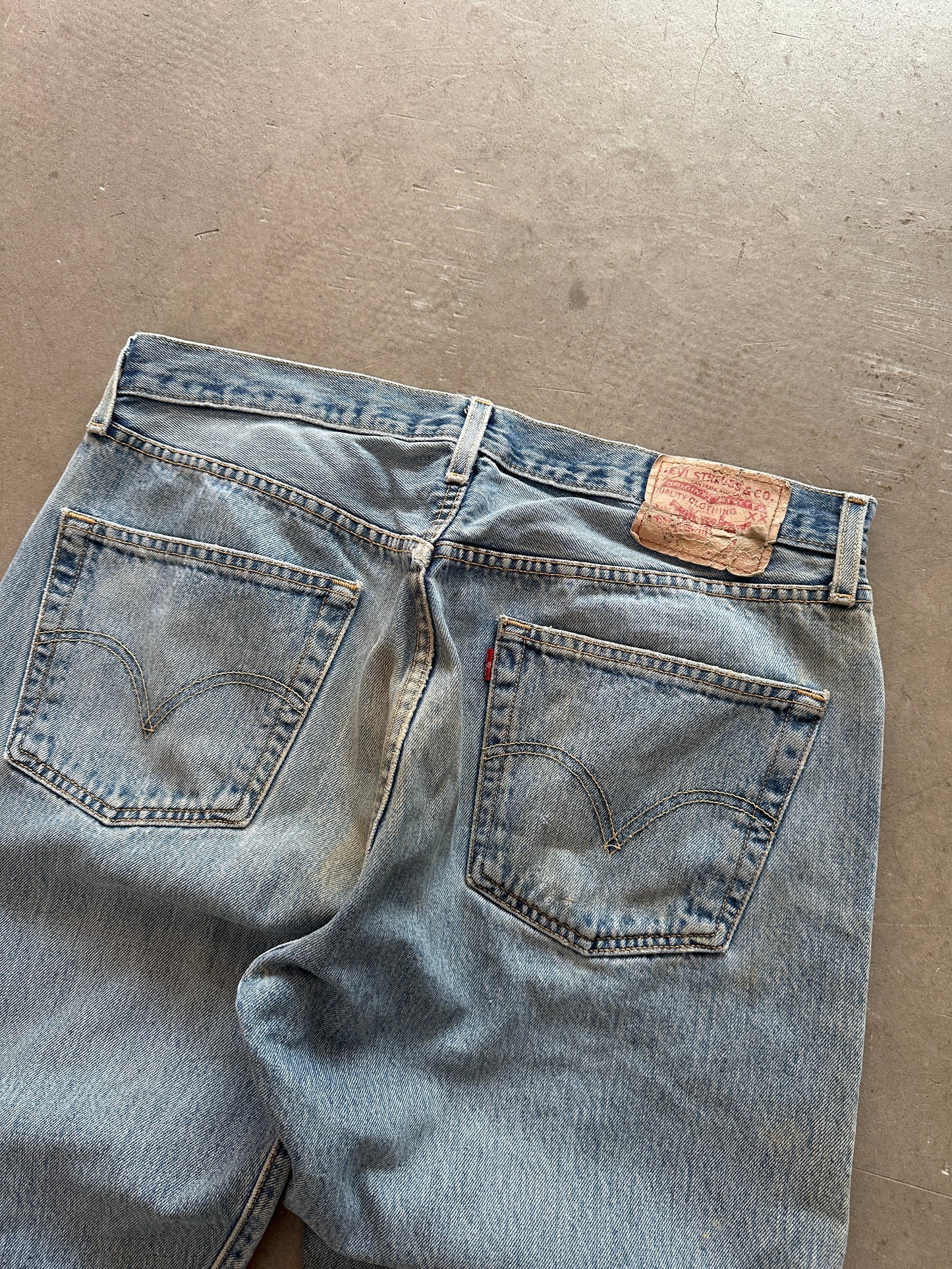 1990’s Levi’s 501 Jeans - 36 x 32 | W35, Red