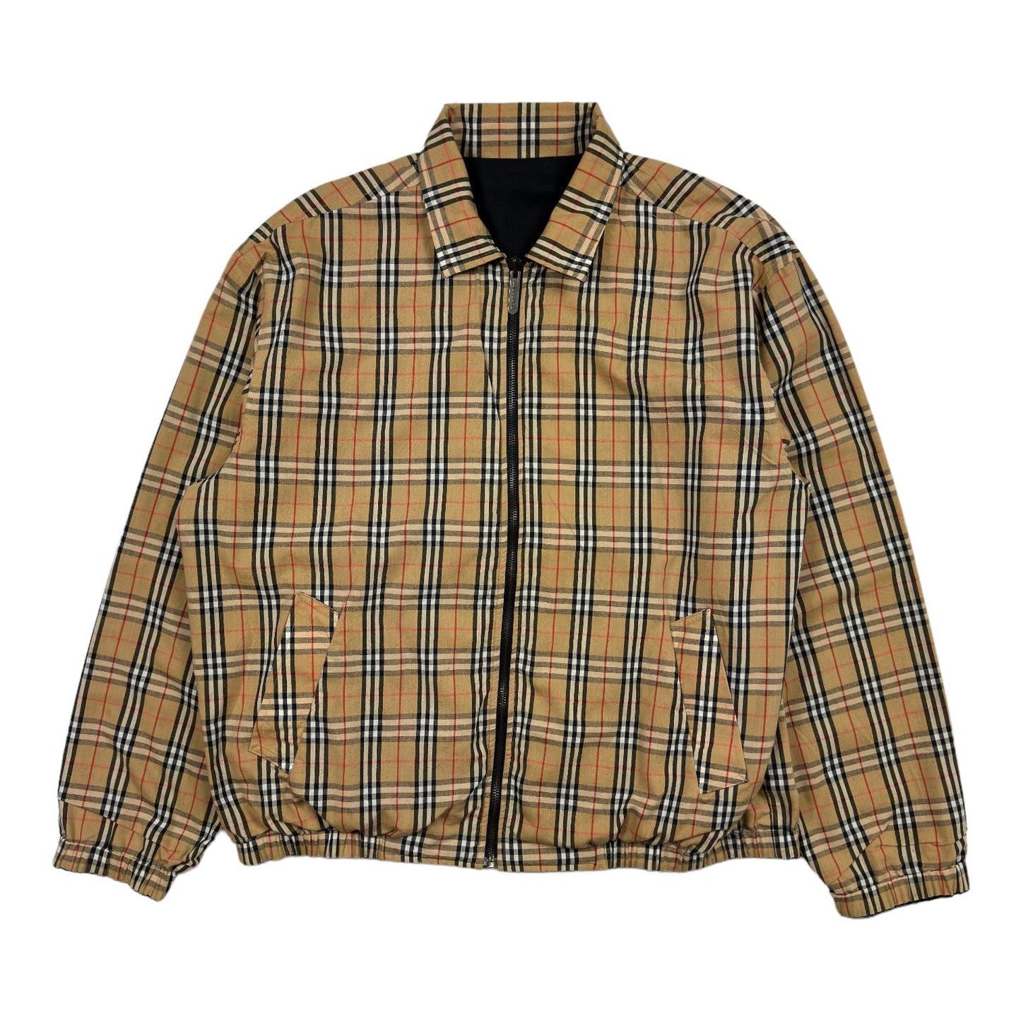 Burberry Reversible Nova Check Harrington Jacket