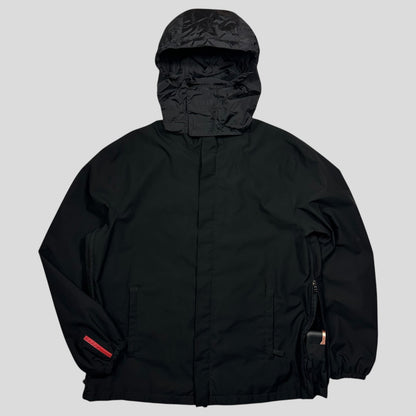 Prada Sport 00’s Goretex Nylon Stash Pocket Hood Jacket - XL