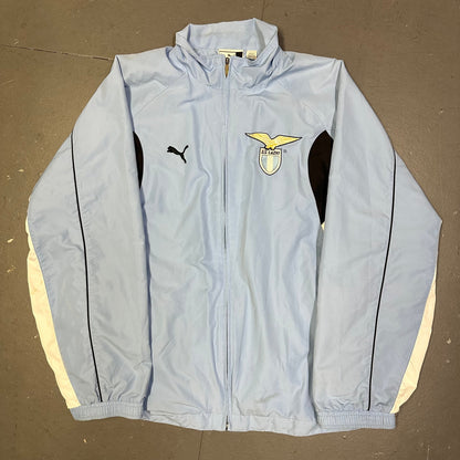 Puma Lazio 2006/07 Tracksuit In Baby Blue & Black ( L )