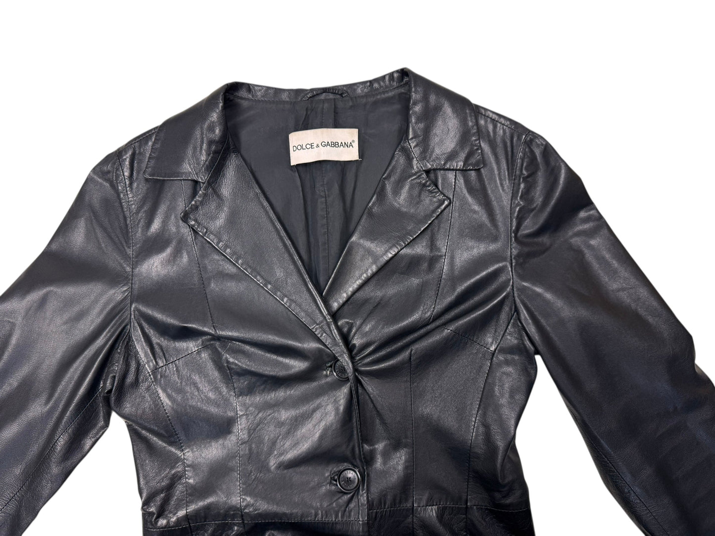 Dolce & Gabbana 1990s leather trench coat | Black, Black