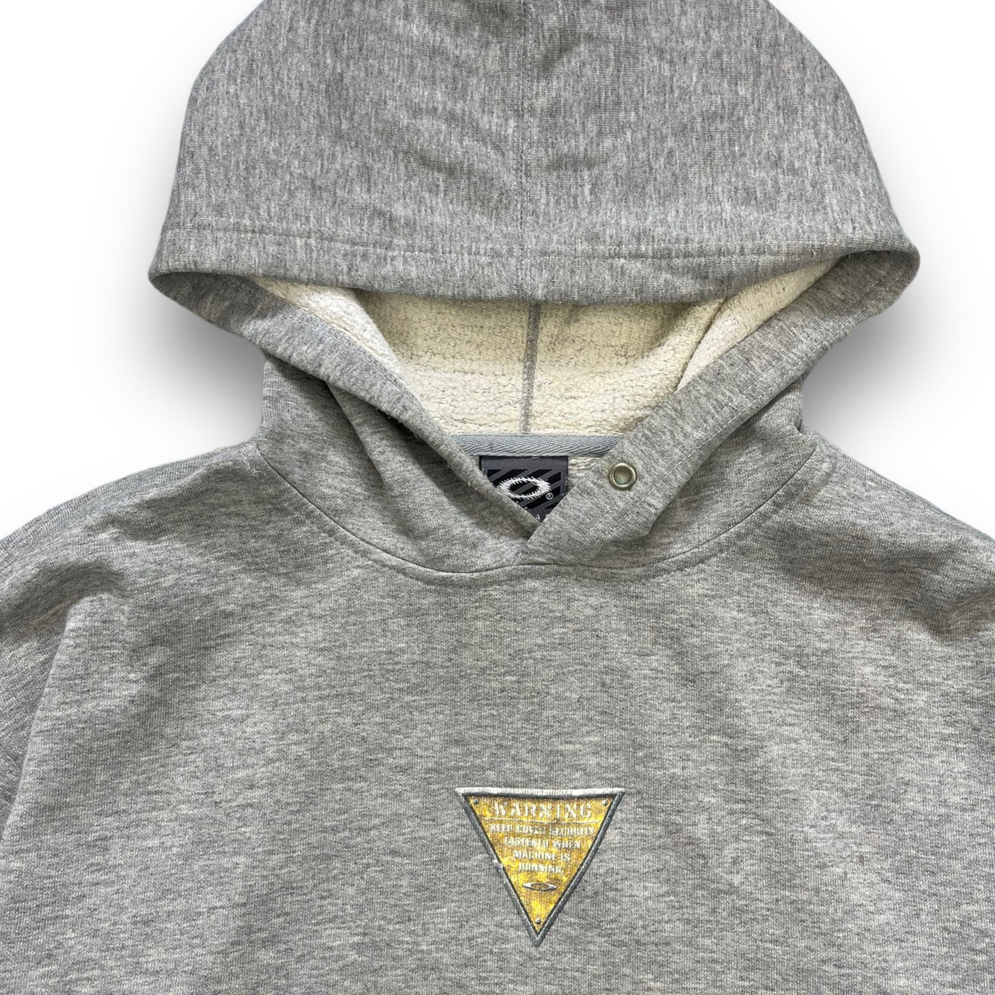 90's Oakley Software Nuke Hoodie (S) | Default Title, Grey
