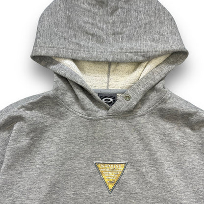 90's Oakley Software Nuke Hoodie (S) | Default Title, Grey
