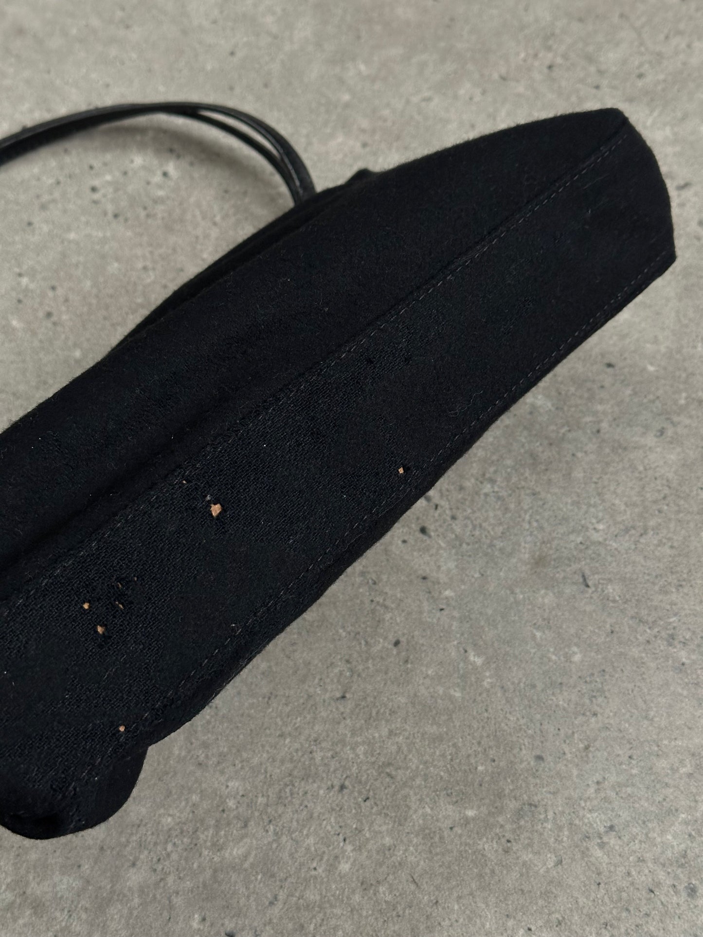 Armani Jeans 2000s Wool Shoulder Bag