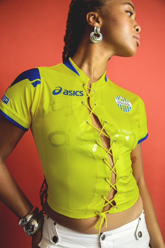 VT Rework: Hellas Verona FC Lace Up Football Shirt (FESTIVAL) SC:6347