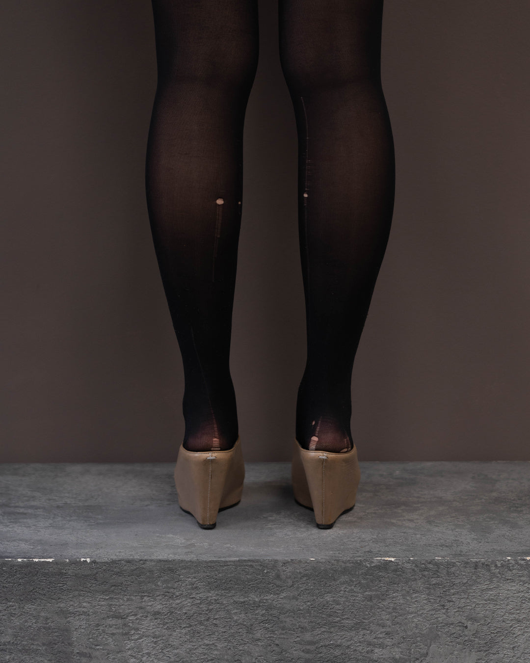 RICK OWENS PLATFORM SHOES (EU 36) | DEFAULT TITLE, Beige