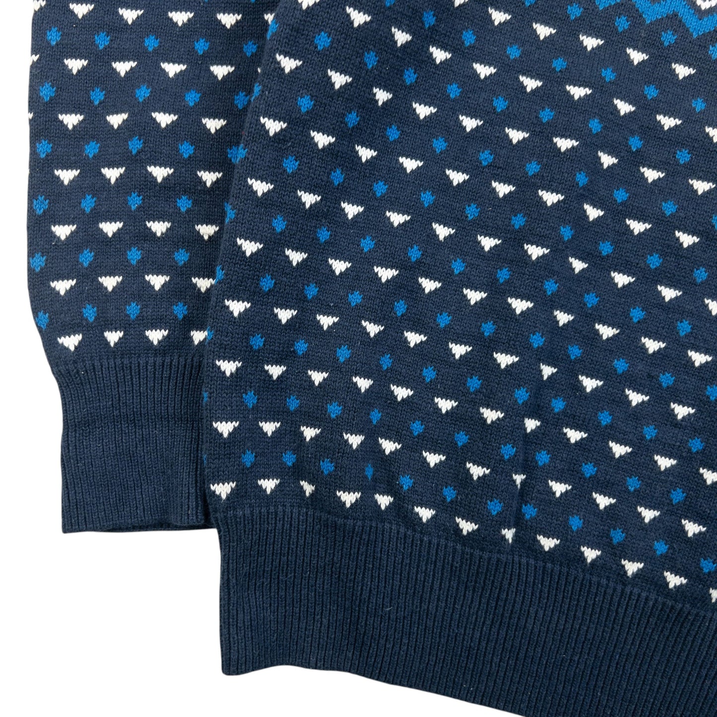 Vintage 80s YSL Yves Saint Laurent Pattern Knit Jumper Size S | Small, Multicoloured