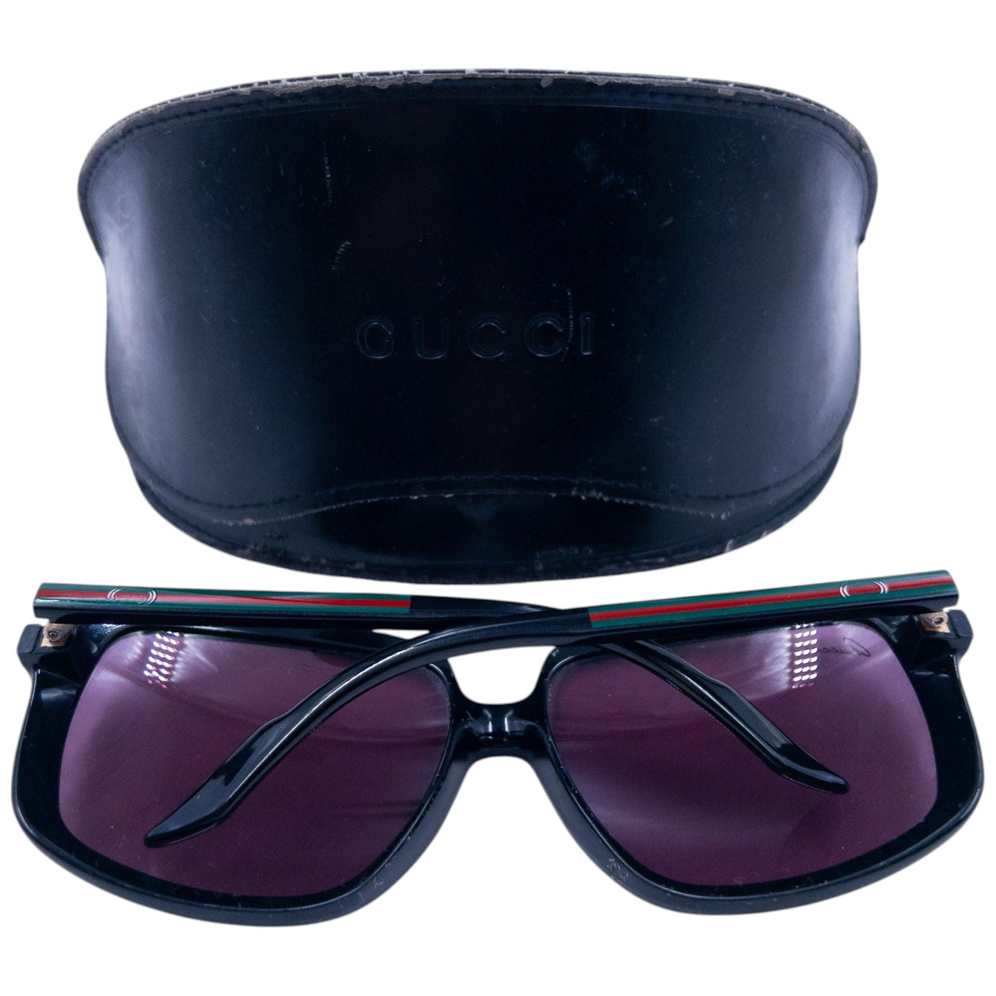 Vintage 2000s Gucci Oversized Sunglasses | O/S, Black