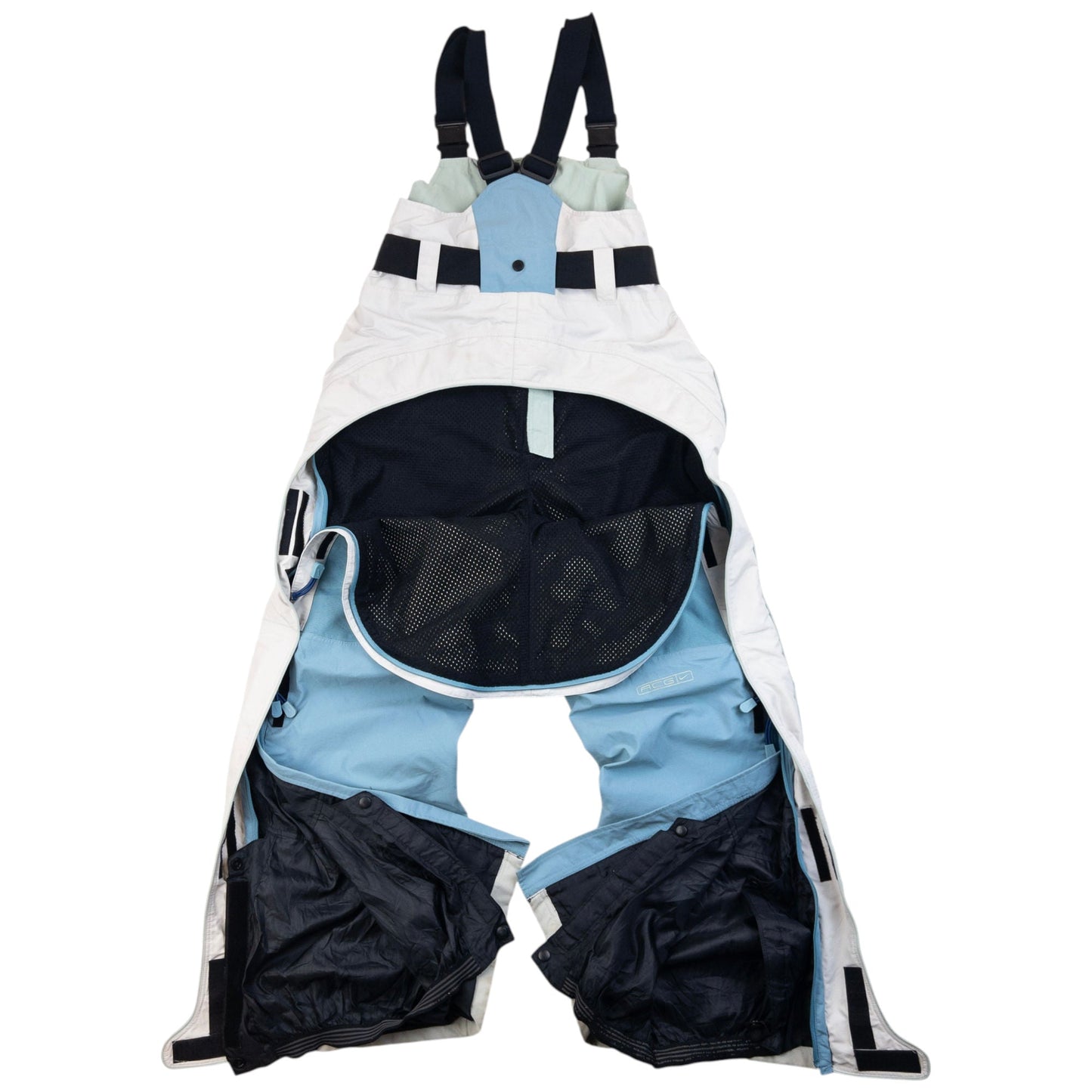 Vintage 2000s Nike ACG Stormfit Snowboarding Dungarees Size M | Medium, Multicoloured