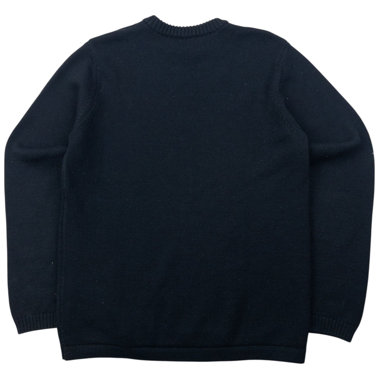 Vintage Armani Jeans Knitted Wool Jumper Size M