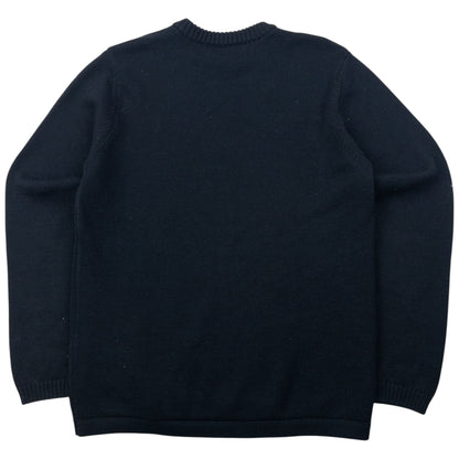 Vintage Armani Jeans Knitted Wool Jumper Size M