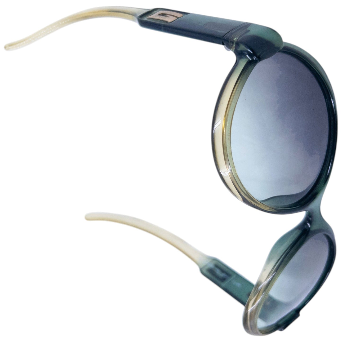 Vintage 90s Gucci By Tom Ford Gradient Sunglasses | O/S, Green