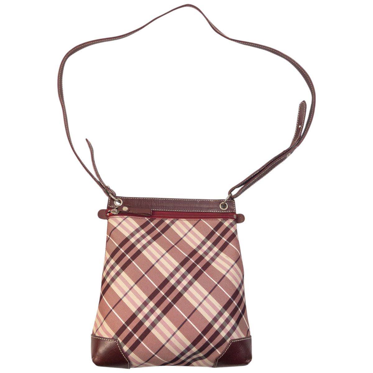 Vintage 2000s Burberry Blue Label Nova Check Crossbody Bag | O/S, Multicoloured