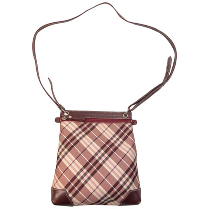 Vintage 2000s Burberry Blue Label Nova Check Crossbody Bag | O/S, Multicoloured