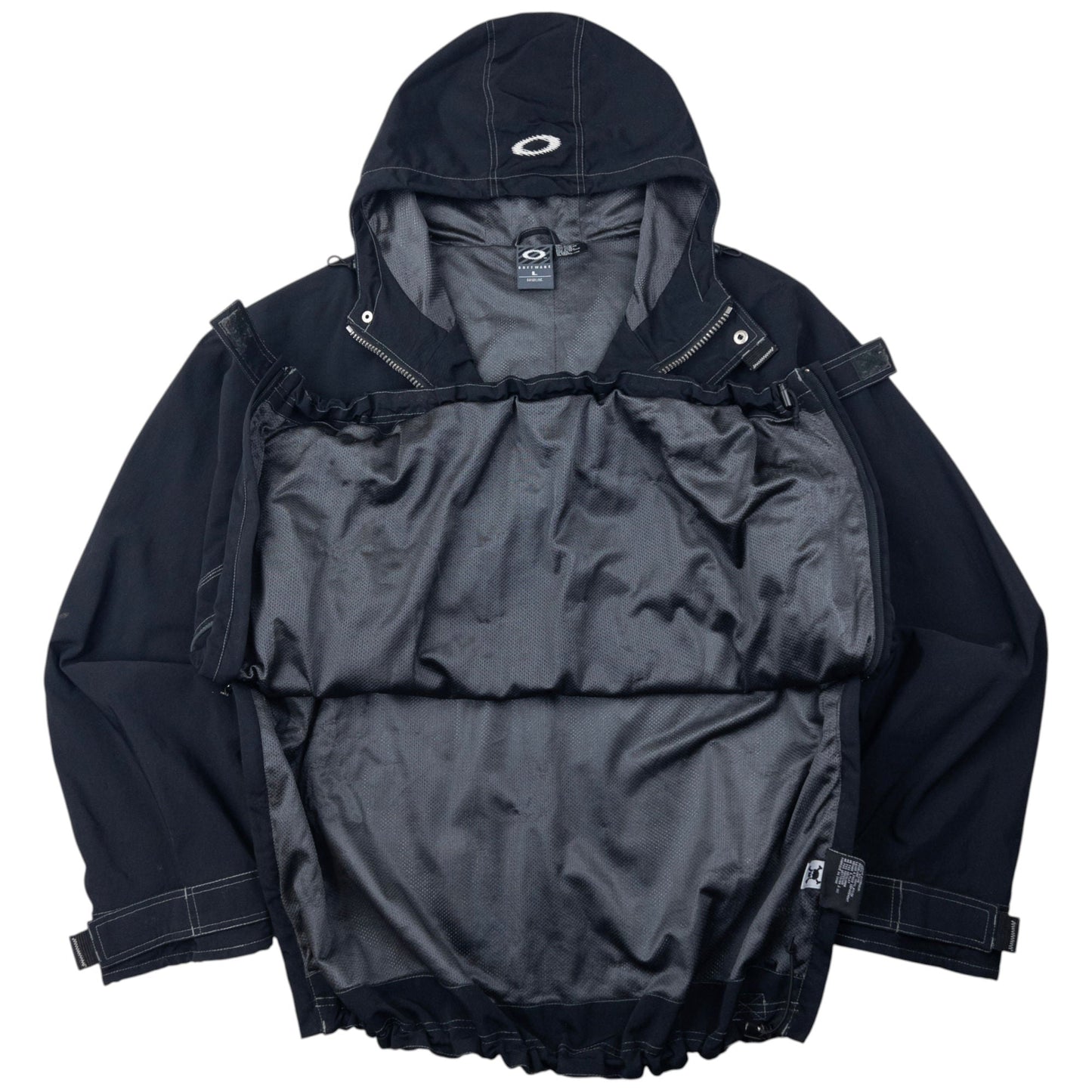 Vintage Oakley Q Zip Waterproof Jacket Size XL