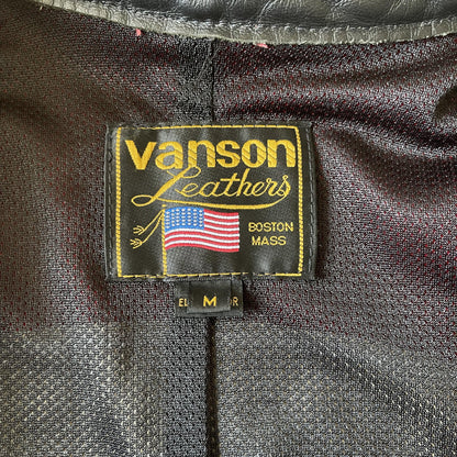 Vanson Leathers Cotton Racing Jacket - M