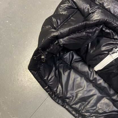 Camp 7 Fur Hood Puffer Jacket In Black ( XL )