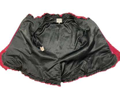 Armani Collezioni 2003 boucle cherry red jacket