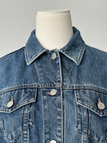 Armani Jeans 2000s Logo Denim Jacket - S