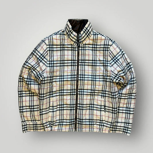 Burberry Nova Check Reversible Bomber Jacket S/M