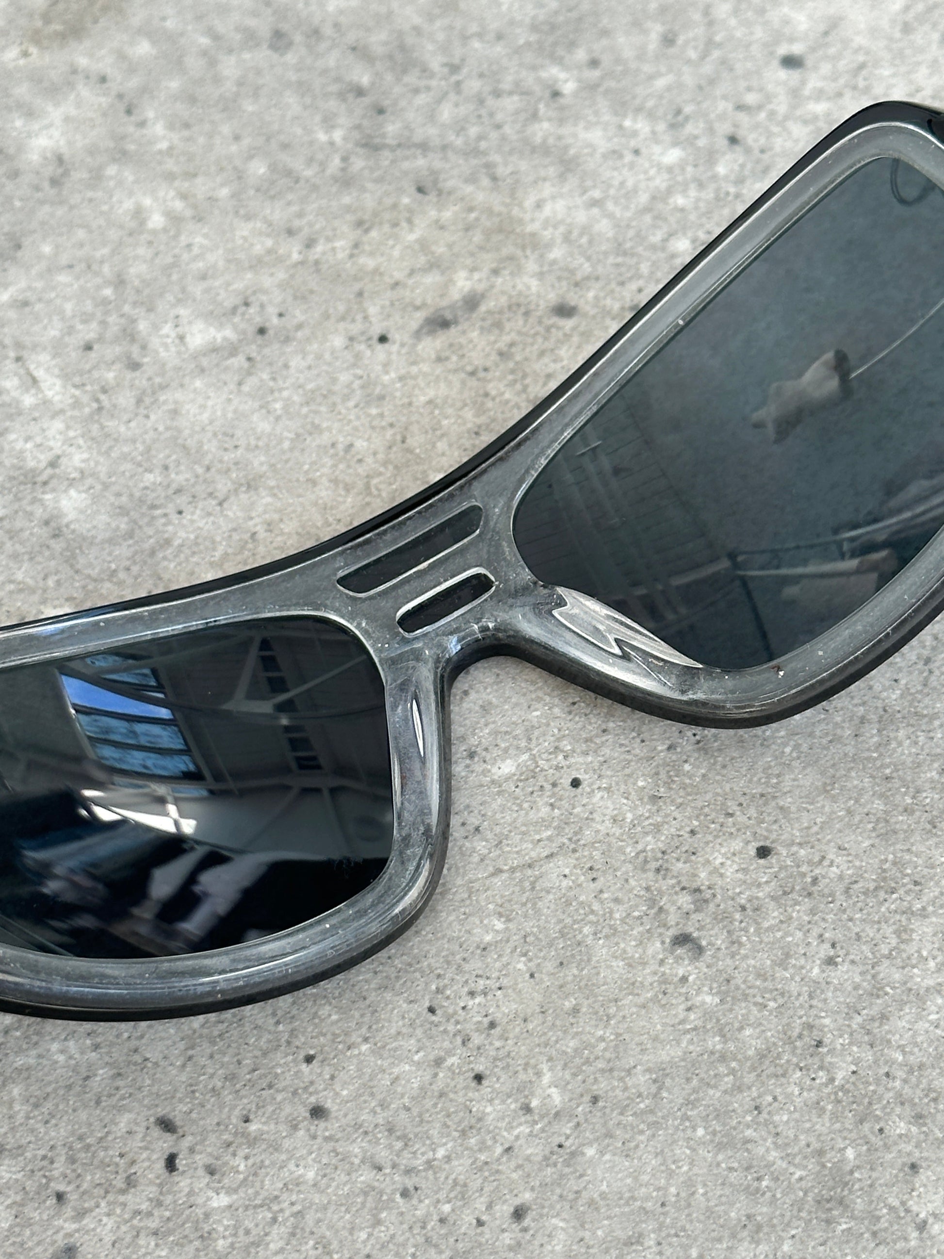 Armani 2000s Shield Logo Sunglasses