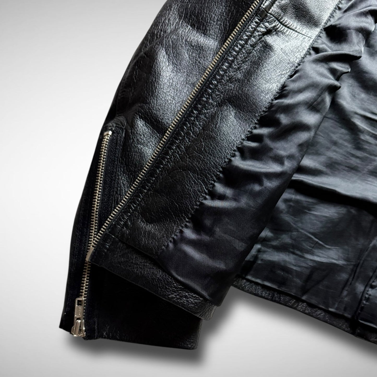 DKNY Leather WMNS Biker Jacket (1990s)