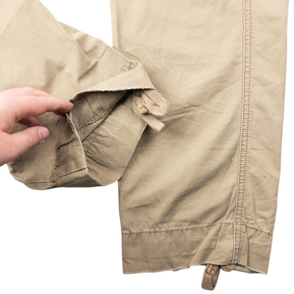 Vintage 2000s Ralph Lauren Polo Jeans Cargo Trousers Size W34 | W34, Beige