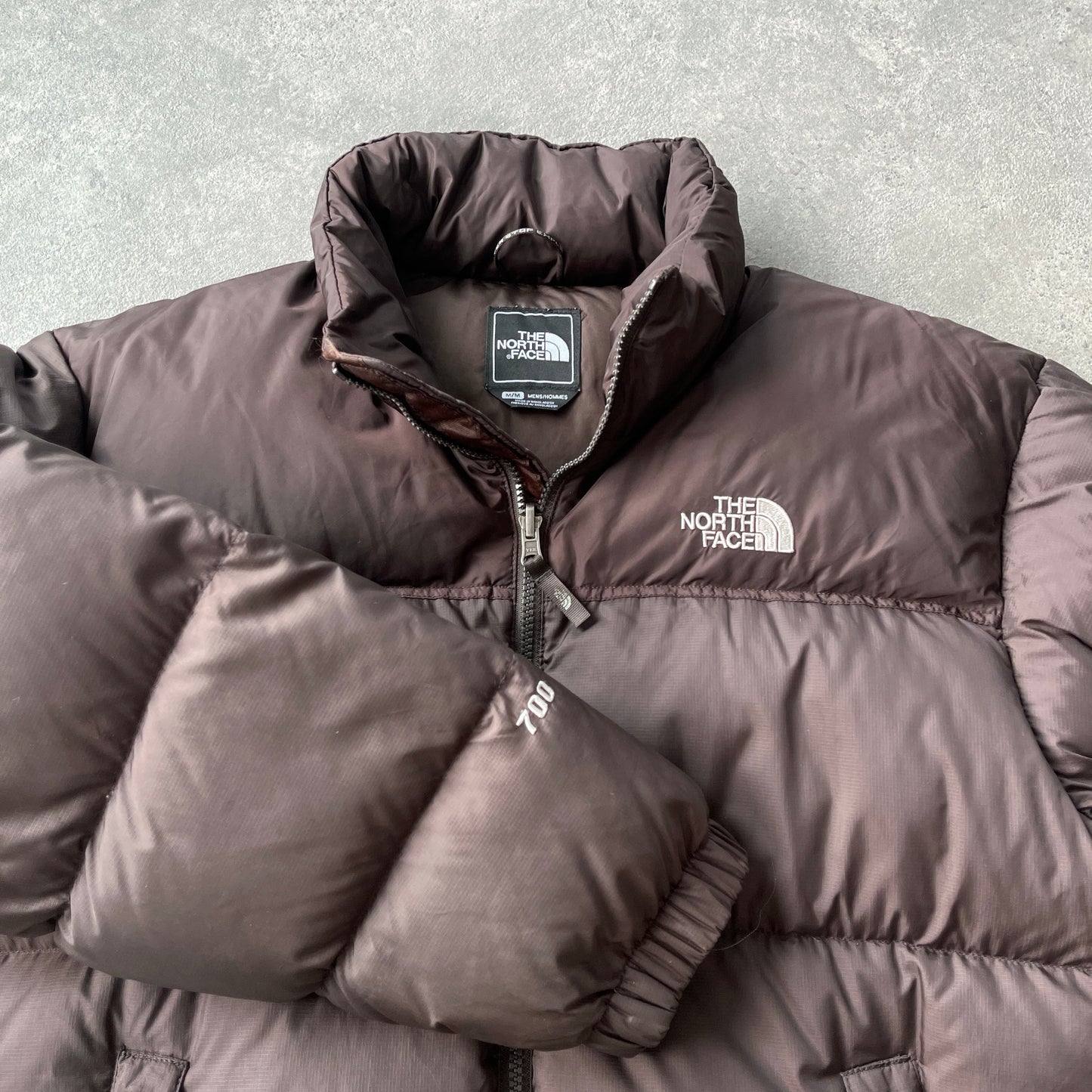 The North Face Nuptse 700 down fill puffer jacket (M)