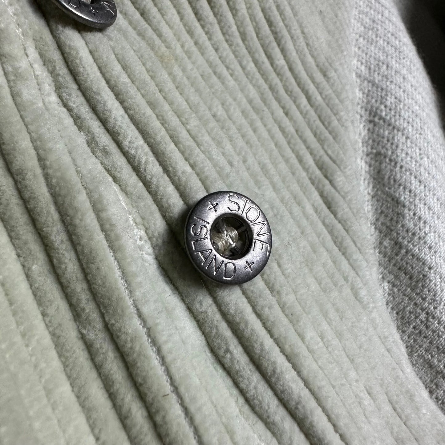 80s Cream Jumbo Corduroy Racing Pants