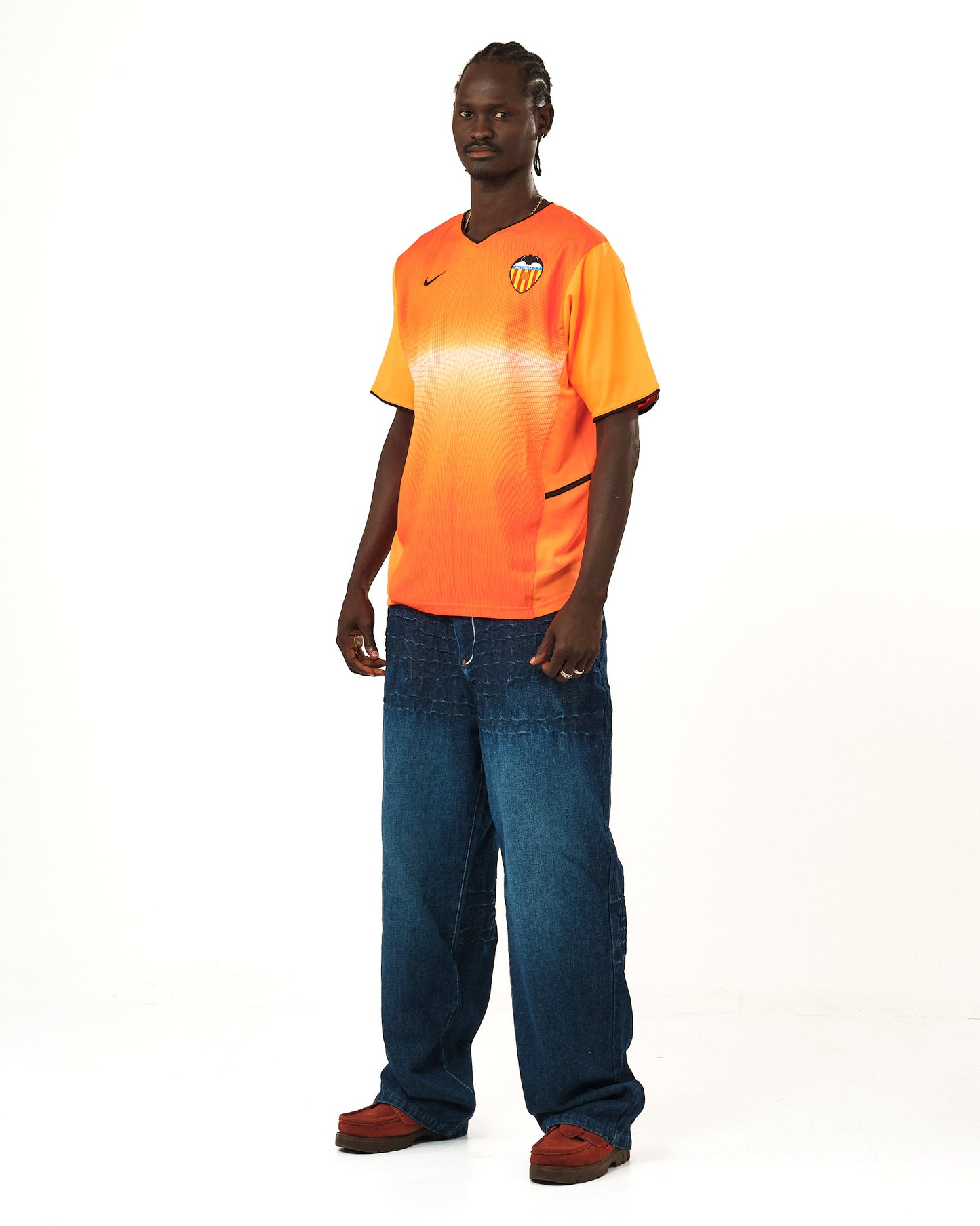 2002-03 Valencia Player Issue Nike Away Shirt (M)