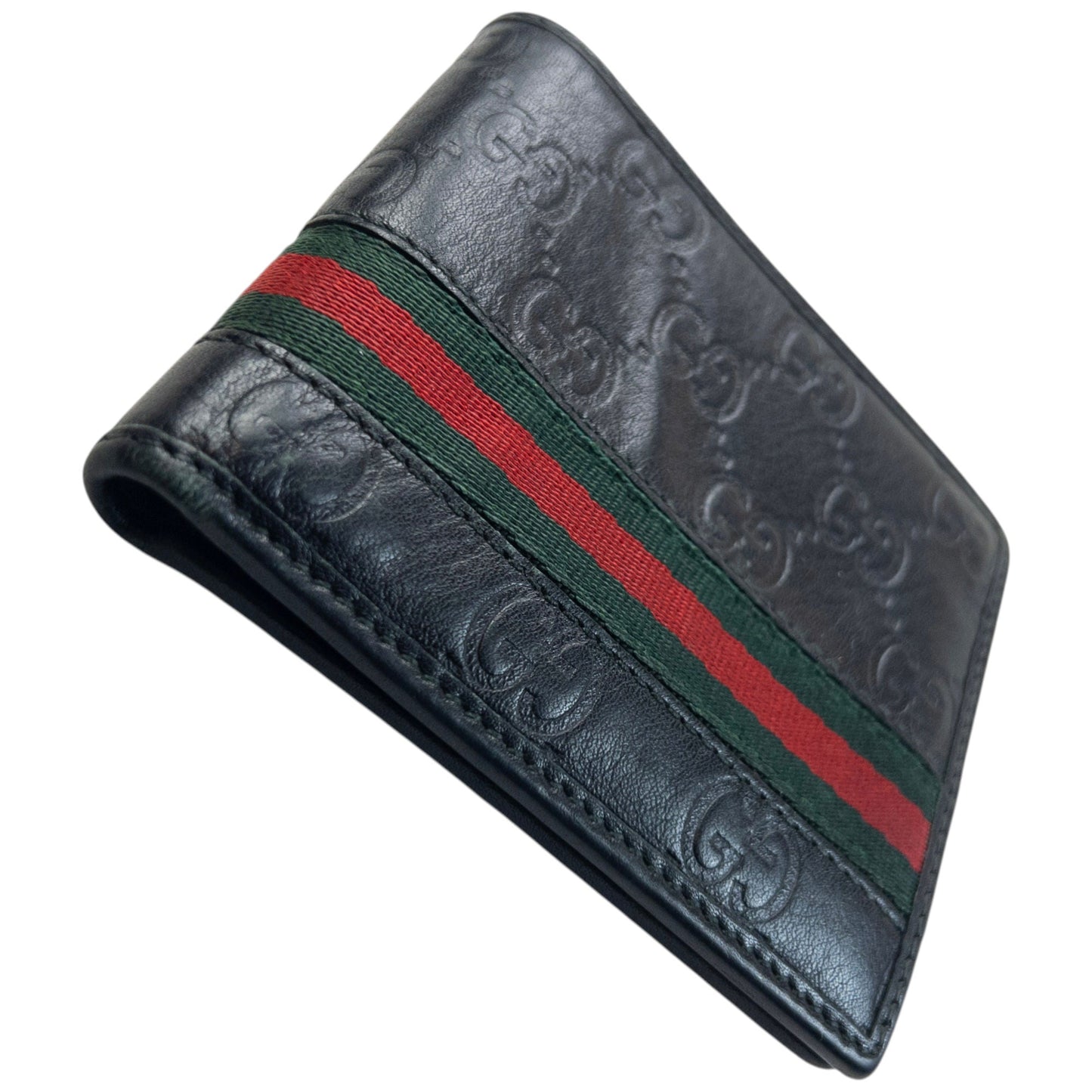 Vintage Gucci Embossed Monogram Leather Wallet | O/S, Multicoloured