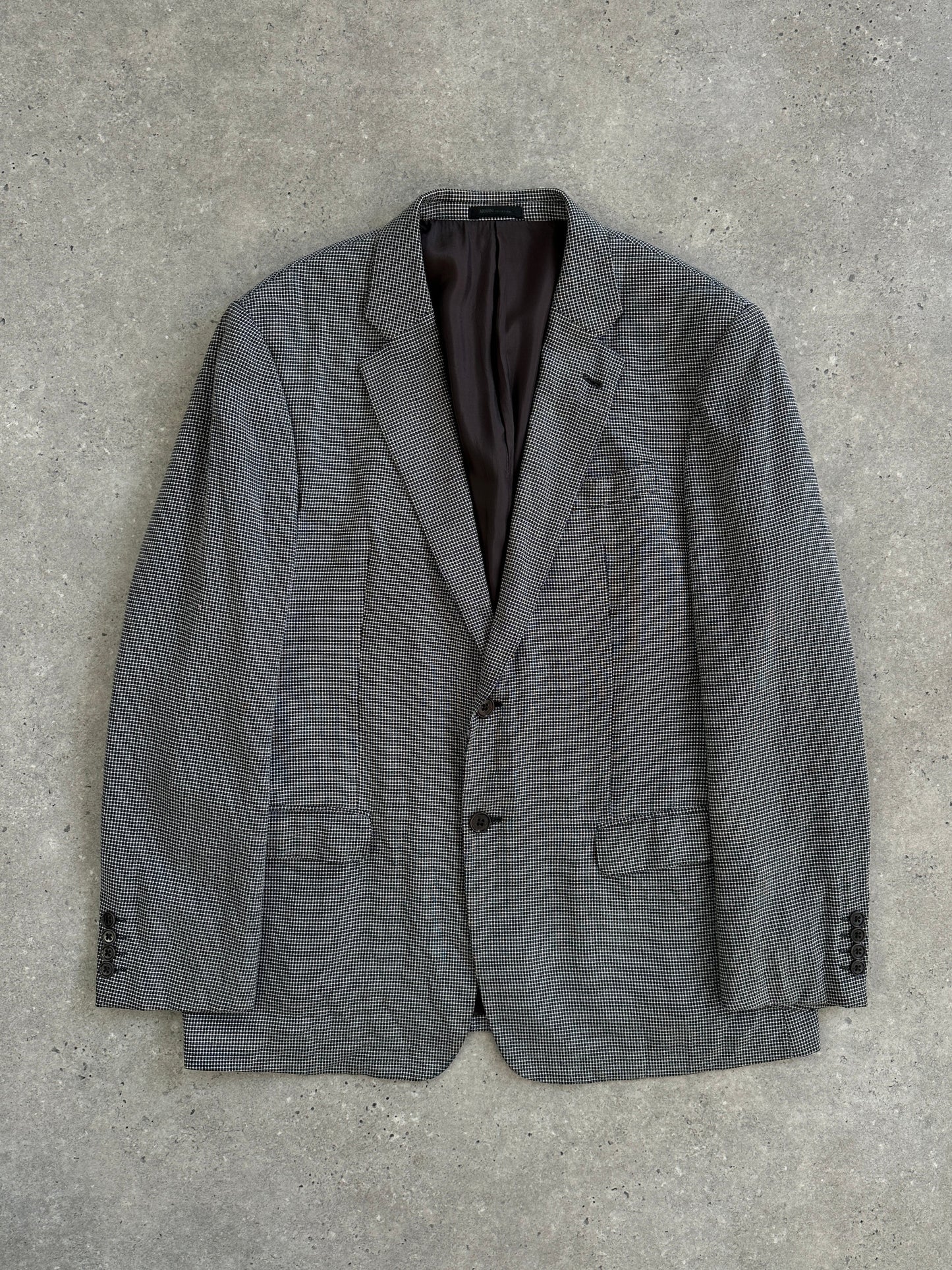 Armani Collezioni 2000s Wool Single Breasted Blazer - 42R/XL