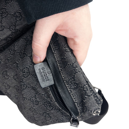 Vintage 2000s Gucci Monogram Crossbody Bag