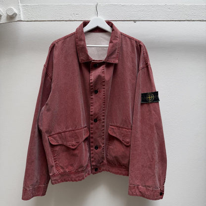 90’s Stone Island Reversible Tela Stella (XL) | XL, Red