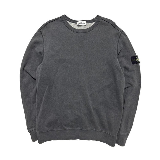 Stone Island Dark Grey Pullover Crewneck - Known Source