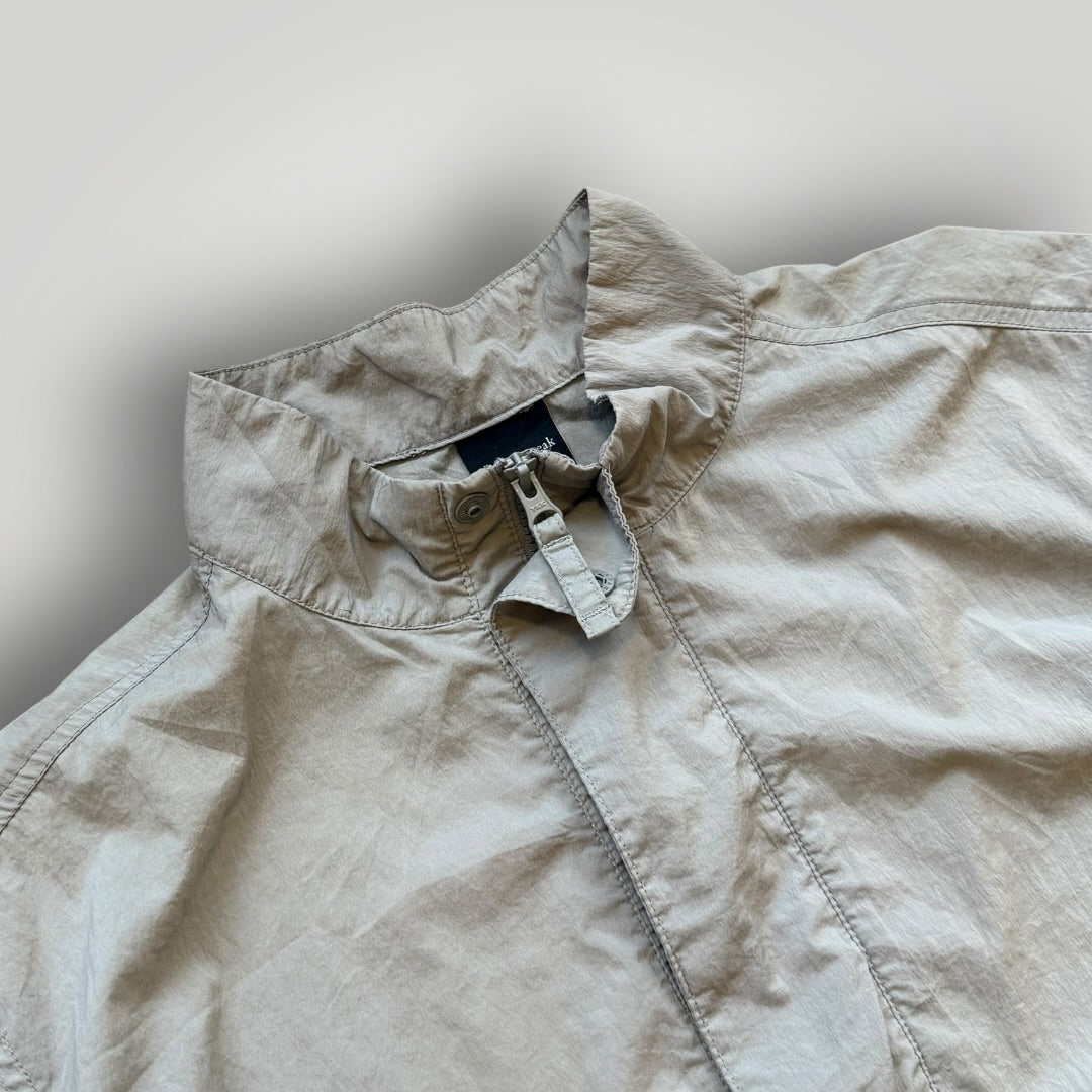 Snow Peak Short Sleeve Nylon Utility Pullover L | Default Title, Light Gray