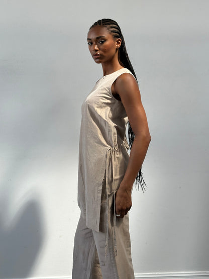 Max Mara ‘S Silk Layered Wide Leg Jumpsuit - S/M