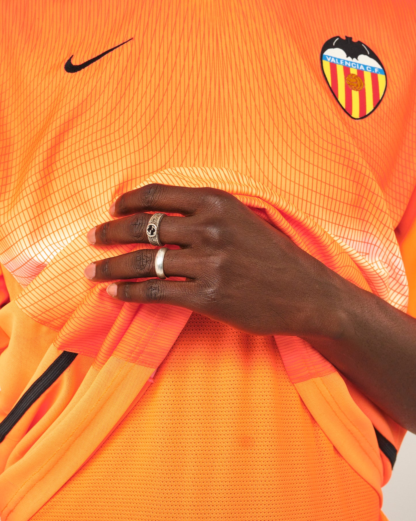 2002-03 Valencia Player Issue Nike Away Shirt (M)
