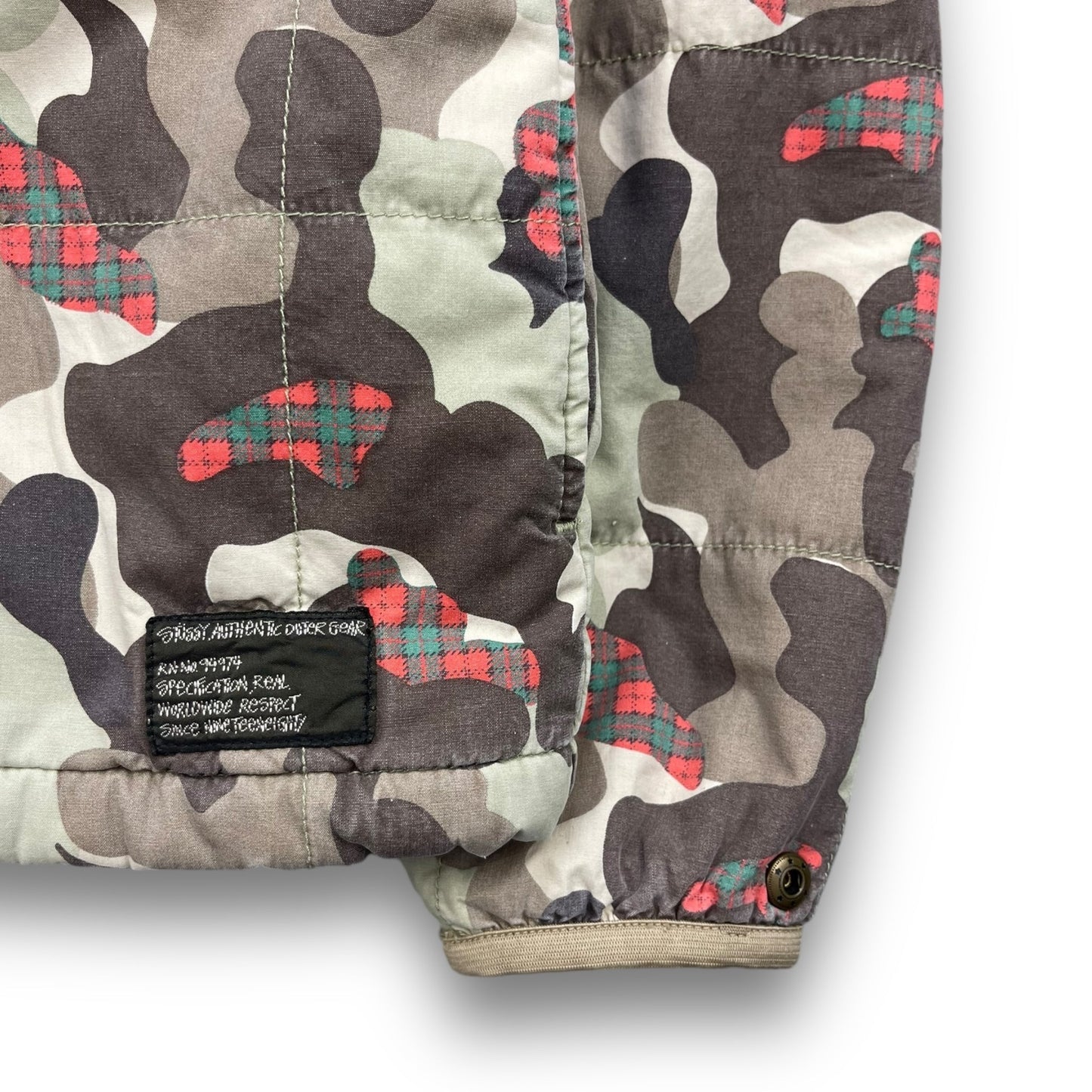 Stussy 2in1 Canvas/Camo Jacket (M) | Default Title, Multicoloured