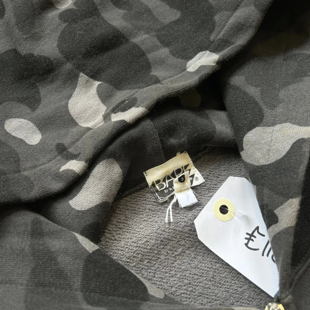 Bape 2005 Hooded Camo Gilet M