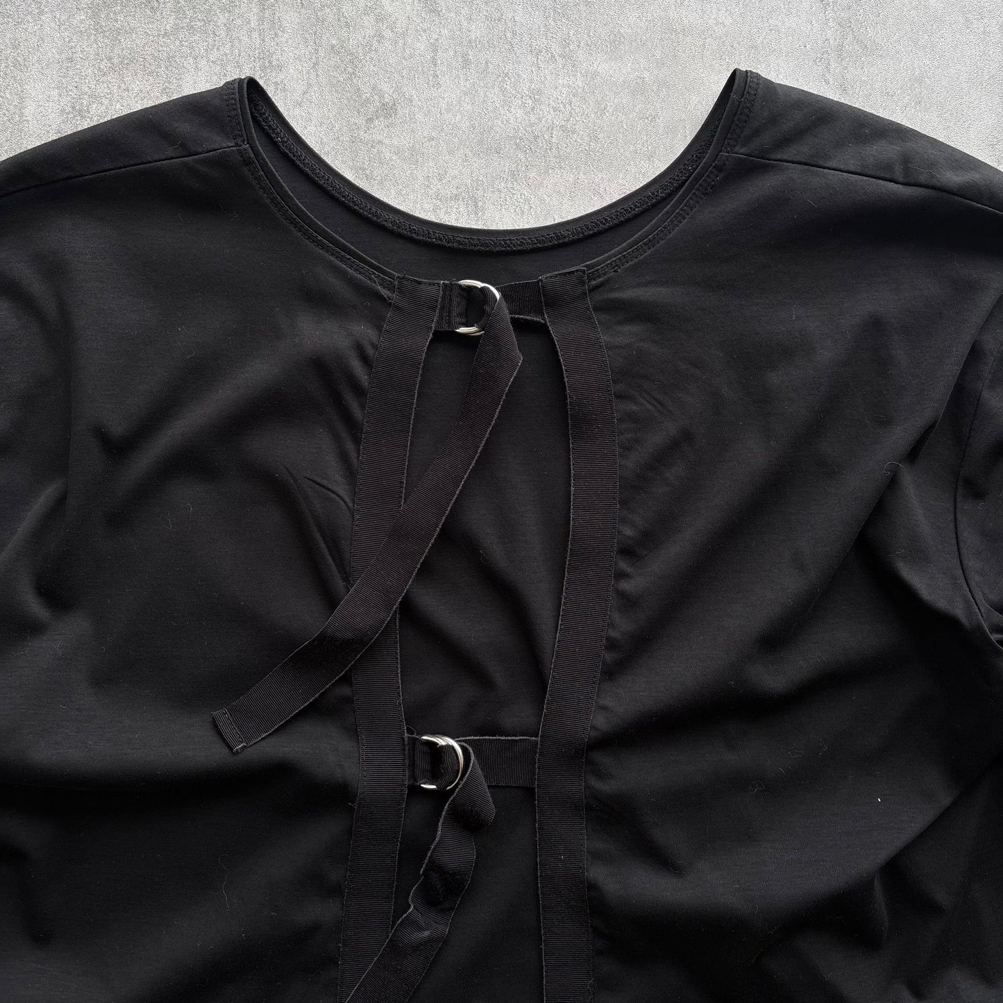 DIESEL CORSET T-SHIRT | O/S, Black