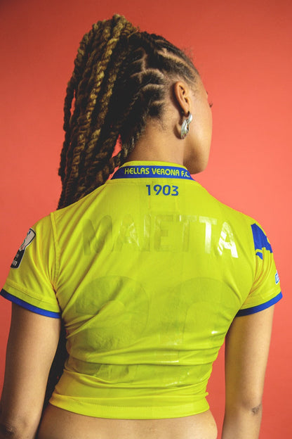 VT Rework: Hellas Verona FC Lace Up Football Shirt (FESTIVAL) SC:6347