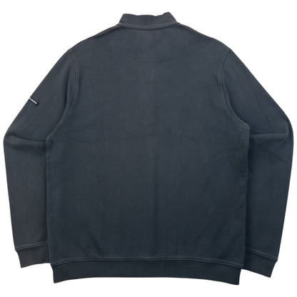 Vintage 2000s Burberry Golf Q Zip Sweatshirt Size S | Small, Grey